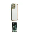 ieg™ iPhone 14 Pro Kılıf Çekirdek Klasik Serisi - Siyah 360 Mat Full Body Arka Koruyucu