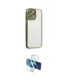 ieg™ iPhone 14 Pro Kılıf Çekirdek Klasik Serisi - Siyah 3D Antistatik Cam Ekran Koruyucu