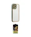 ieg™ iPhone 14 Pro Kılıf Çekirdek Klasik Serisi - Siyah Buffer Cam Ekran Koruyucu