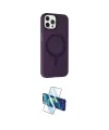 ieg™ iPhone 14 Pro Kılıf Çekirdek Modern Prime - Siyah 3D Antistatik Cam Ekran Koruyucu
