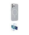 ieg™ iPhone 14 Pro Kılıf Çekirdek Modern Prime - Siyah 3D Antistatik Cam Ekran Koruyucu