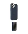 ieg™ iPhone 14 Pro Kılıf Çekirdek Modern Prime - Siyah 3D Antistatik Hayalet Cam Ekran Koruyucu