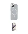 ieg™ iPhone 14 Pro Kılıf Çekirdek Modern Prime - Siyah Bilvis 3D Mat Cam Ekran Koruyucu