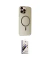 ieg™ iPhone 14 Pro Kılıf Çekirdek Modern Prime - Siyah Bilvis 3D Mat Cam Ekran Koruyucu