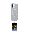ieg™ iPhone 14 Pro Kılıf Çekirdek Modern Prime - Siyah Buffer Hayalet Cam Ekran Koruyucu