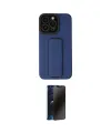 ieg™ iPhone 14 Pro Kılıf Çekirdek Yansıma - Siyah 3D Antistatik Hayalet Cam Ekran Koruyucu
