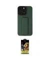 ieg™ iPhone 14 Pro Kılıf Çekirdek Yansıma - Siyah Buffer Cam Ekran Koruyucu