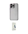 ieg™ iPhone 14 Pro Kılıf Doruk Doku Prime - Şeffaf Pasifik Cam Ekran Koruyucu