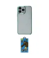 ieg™ iPhone 14 Pro Kılıf Doruk Doku Prime - Siyah 18D Cam Ekran Koruyucu