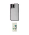 ieg™ iPhone 14 Pro Kılıf Doruk Doku Prime - Siyah 20D Premium Cam Ekran Koruyucu