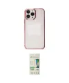 ieg™ iPhone 14 Pro Kılıf Doruk Doku Prime - Siyah 20D Premium Cam Ekran Koruyucu