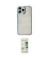 ieg™ iPhone 14 Pro Kılıf Doruk Doku Prime - Siyah 20D Premium Cam Ekran Koruyucu