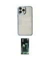 ieg™ iPhone 14 Pro Kılıf Doruk Doku Prime - Siyah 360 Mat Full Body Arka Koruyucu
