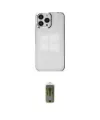 ieg™ iPhone 14 Pro Kılıf Doruk Doku Prime - Siyah Joko Magic 5D Hayalet Cam