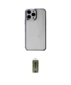 ieg™ iPhone 14 Pro Kılıf Doruk Doku Prime - Siyah Joko Magic 5D Hayalet Cam