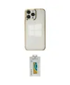 ieg™ iPhone 14 Pro Kılıf Doruk Doku Prime - Siyah Polymer Nano Ekran Koruyucu