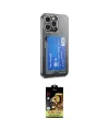 ieg™ iPhone 14 Pro Kılıf Doruk Klasik Koleksiyonu - Siyah Buffer Cam Ekran Koruyucu