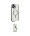 ieg™ iPhone 14 Pro Kılıf Doruk Minimal - Şeffaf Pasifik Cam Ekran Koruyucu