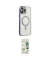 ieg™ iPhone 14 Pro Kılıf Doruk Minimal - Siyah 20D Premium Cam Ekran Koruyucu