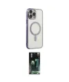 ieg™ iPhone 14 Pro Kılıf Doruk Minimal - Siyah 360 Mat Full Body Arka Koruyucu