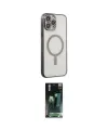 ieg™ iPhone 14 Pro Kılıf Doruk Minimal - Siyah 360 Mat Full Body Arka Koruyucu