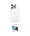 ieg™ iPhone 14 Pro Kılıf Doruk Prime - Siyah 3D Antistatik Cam Ekran Koruyucu