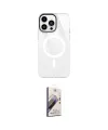 ieg™ iPhone 14 Pro Kılıf Doruk Prime - Siyah Bilvis 3D Mat Cam Ekran Koruyucu