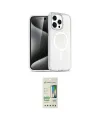 ieg™ iPhone 14 Pro Kılıf Eksen Doku Koleksiyonu - Siyah 20D Premium Cam Ekran Koruyucu