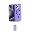 ieg™ iPhone 14 Pro Kılıf Eksen Doku Koleksiyonu - Siyah Joko Magic 5D Cam