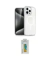 ieg™ iPhone 14 Pro Kılıf Eksen Doku Koleksiyonu - Siyah Polymer Nano Ekran Koruyucu