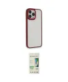 ieg™ iPhone 14 Pro Kılıf Eksen Doku Prime - Siyah 20D Premium Cam Ekran Koruyucu