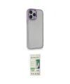 ieg™ iPhone 14 Pro Kılıf Eksen Doku Prime - Siyah 20D Premium Cam Ekran Koruyucu