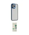 ieg™ iPhone 14 Pro Kılıf Eksen Doku Prime - Siyah 20D Premium Cam Ekran Koruyucu