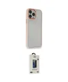 ieg™ iPhone 14 Pro Kılıf Eksen Doku Prime - Siyah Bilvis Hayalet Cam Ekran Koruyucu