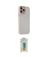 ieg™ iPhone 14 Pro Kılıf Eksen Doku Prime - Siyah Polymer Nano Ekran Koruyucu