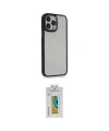 ieg™ iPhone 14 Pro Kılıf Eksen Doku Prime - Siyah Polymer Nano Ekran Koruyucu