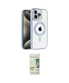 ieg™ iPhone 14 Pro Kılıf Eksen Form Koleksiyonu - Siyah 20D Premium Cam Ekran Koruyucu