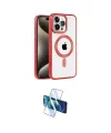 ieg™ iPhone 14 Pro Kılıf Eksen Form Koleksiyonu - Siyah 3D Antistatik Cam Ekran Koruyucu
