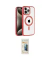 ieg™ iPhone 14 Pro Kılıf Eksen Form Koleksiyonu - Siyah 6D Mat Seramik Hayalet Nano Ekran Koruyucu