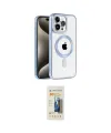 ieg™ iPhone 14 Pro Kılıf Eksen Form Koleksiyonu - Siyah 6D Mat Seramik Hayalet Nano Ekran Koruyucu