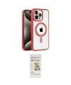 ieg™ iPhone 14 Pro Kılıf Eksen Form Koleksiyonu - Siyah Mat Seramik Nano Ekran Koruyucu