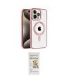 ieg™ iPhone 14 Pro Kılıf Eksen Form Koleksiyonu - Siyah Mat Seramik Nano Ekran Koruyucu