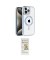ieg™ iPhone 14 Pro Kılıf Eksen Form Koleksiyonu - Siyah Mat Seramik Nano Ekran Koruyucu