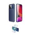 ieg™ iPhone 14 Pro Kılıf Eksen Form Prime - Siyah 3D Antistatik Cam Ekran Koruyucu