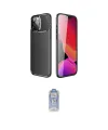 ieg™ iPhone 14 Pro Kılıf Eksen Form Prime - Siyah Joko Magic 5D Cam