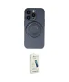 ieg™ iPhone 14 Pro Kılıf Eksen Klasik Prime - Şeffaf Pasifik Cam Ekran Koruyucu