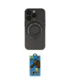 ieg™ iPhone 14 Pro Kılıf Eksen Klasik Prime - Siyah 18D Cam Ekran Koruyucu