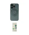 ieg™ iPhone 14 Pro Kılıf Eksen Klasik Prime - Siyah 20D Premium Cam Ekran Koruyucu
