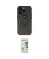 ieg™ iPhone 14 Pro Kılıf Eksen Klasik Prime - Siyah 20D Premium Cam Ekran Koruyucu