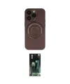 ieg™ iPhone 14 Pro Kılıf Eksen Klasik Prime - Siyah 360 Mat Full Body Arka Koruyucu